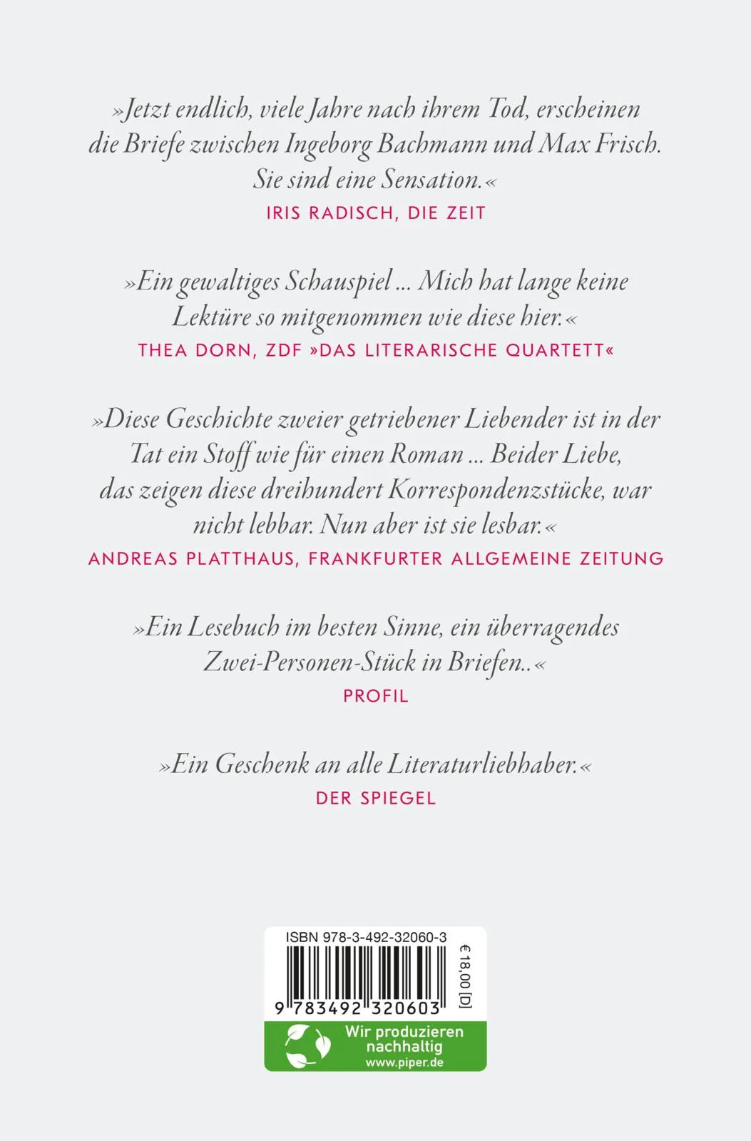 Buchrückseite von '»Wir haben es nicht gut gemacht«' mit Klappentext - Taschenbuch