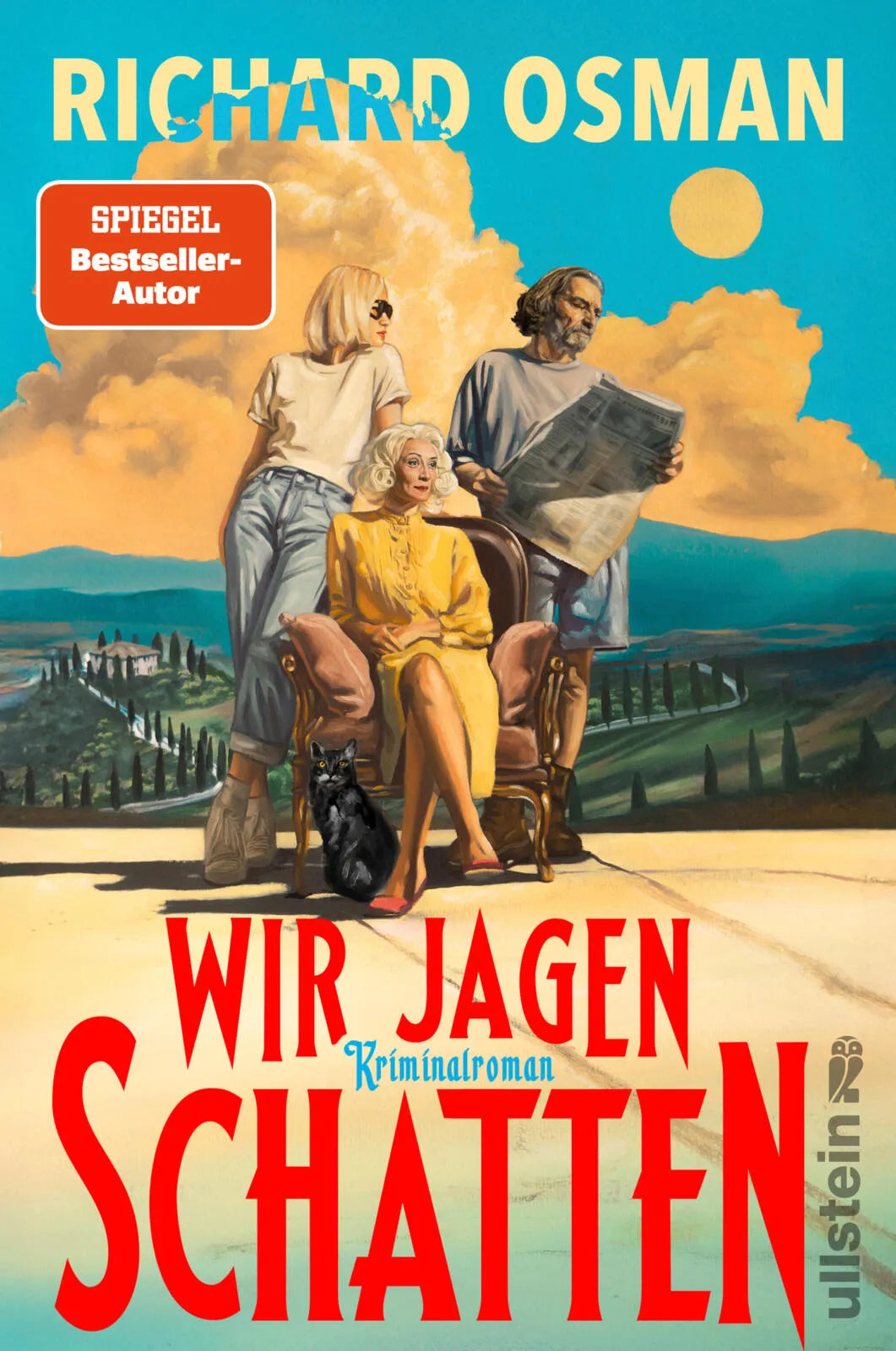 Cover: Wir jagen Schatten (Paperback) von Richard Osman