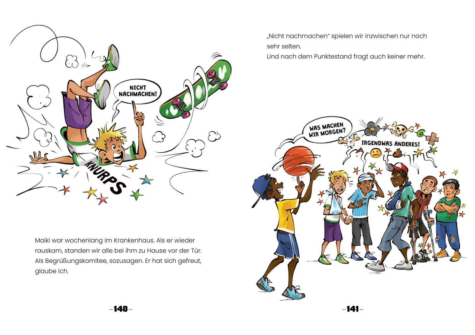 Detailansicht: Wir Jungs vom Prinzenpark (Hardcover)