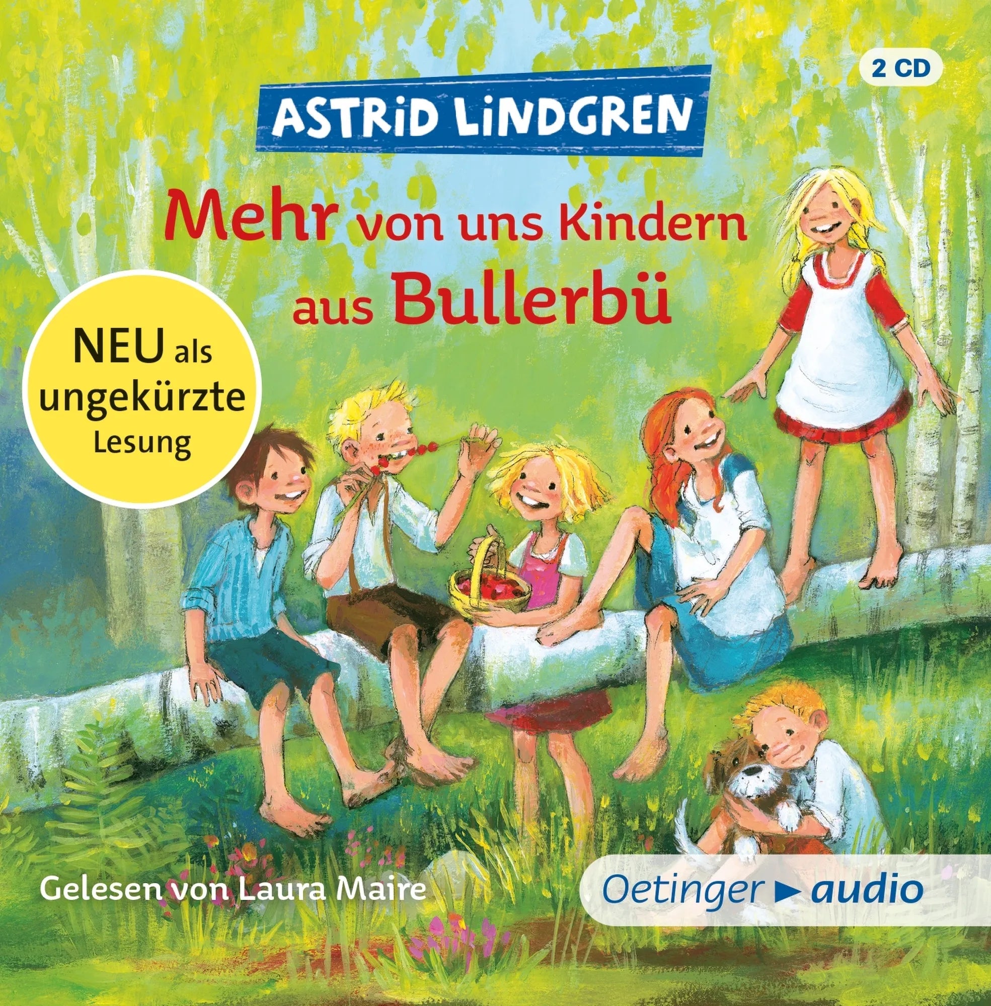 Buchcover von 'Wir Kinder aus Bullerbü 2. Mehr von uns Kindern aus Bullerbü.' - Hörbuch (CD) von Astrid Lindgren