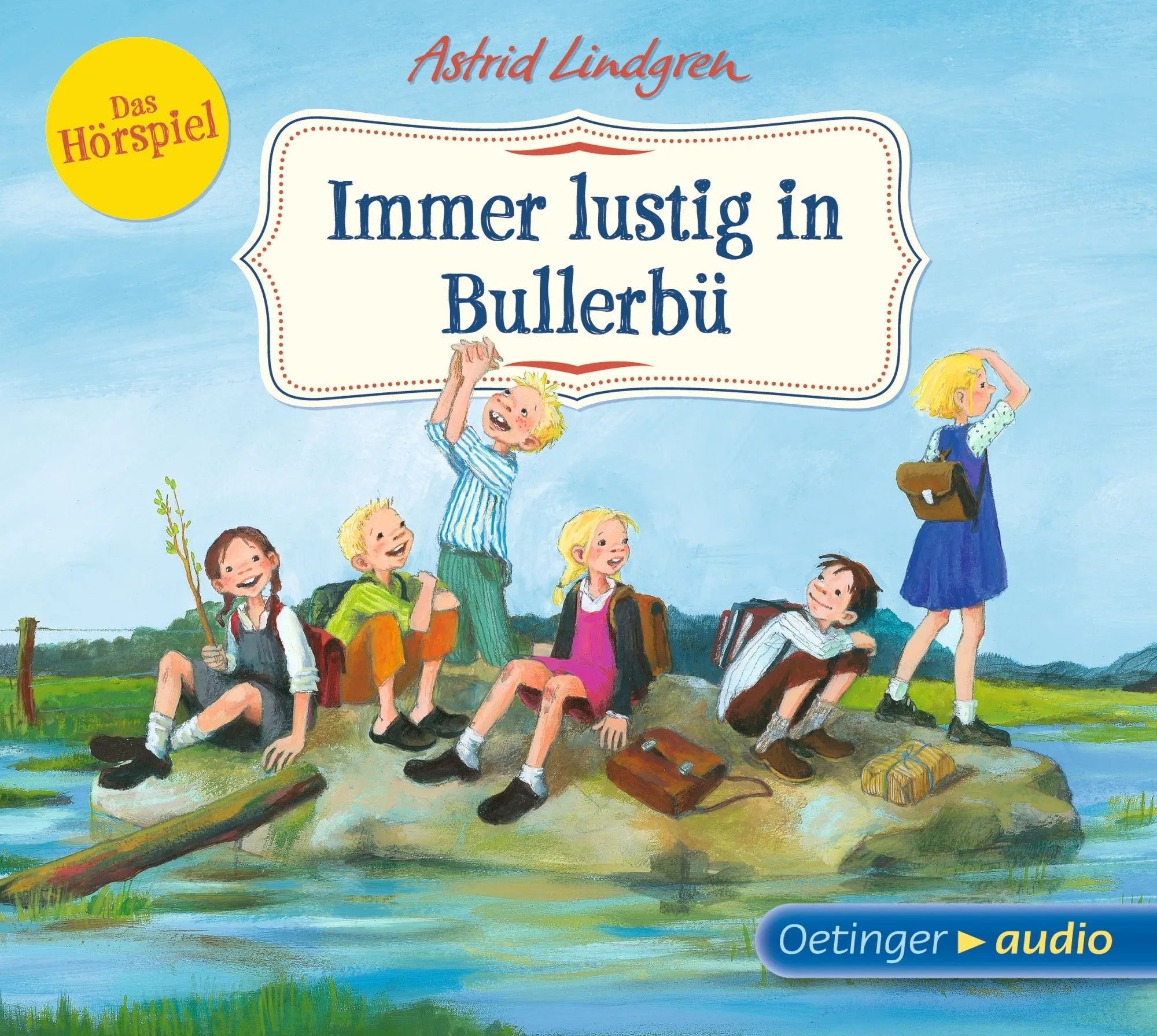 Buchcover von 'Wir Kinder aus Bullerbü 3. Immer lustig in Bullerbü. Das Hörspiel' - Hörbuch (CD) von Astrid Lindgren