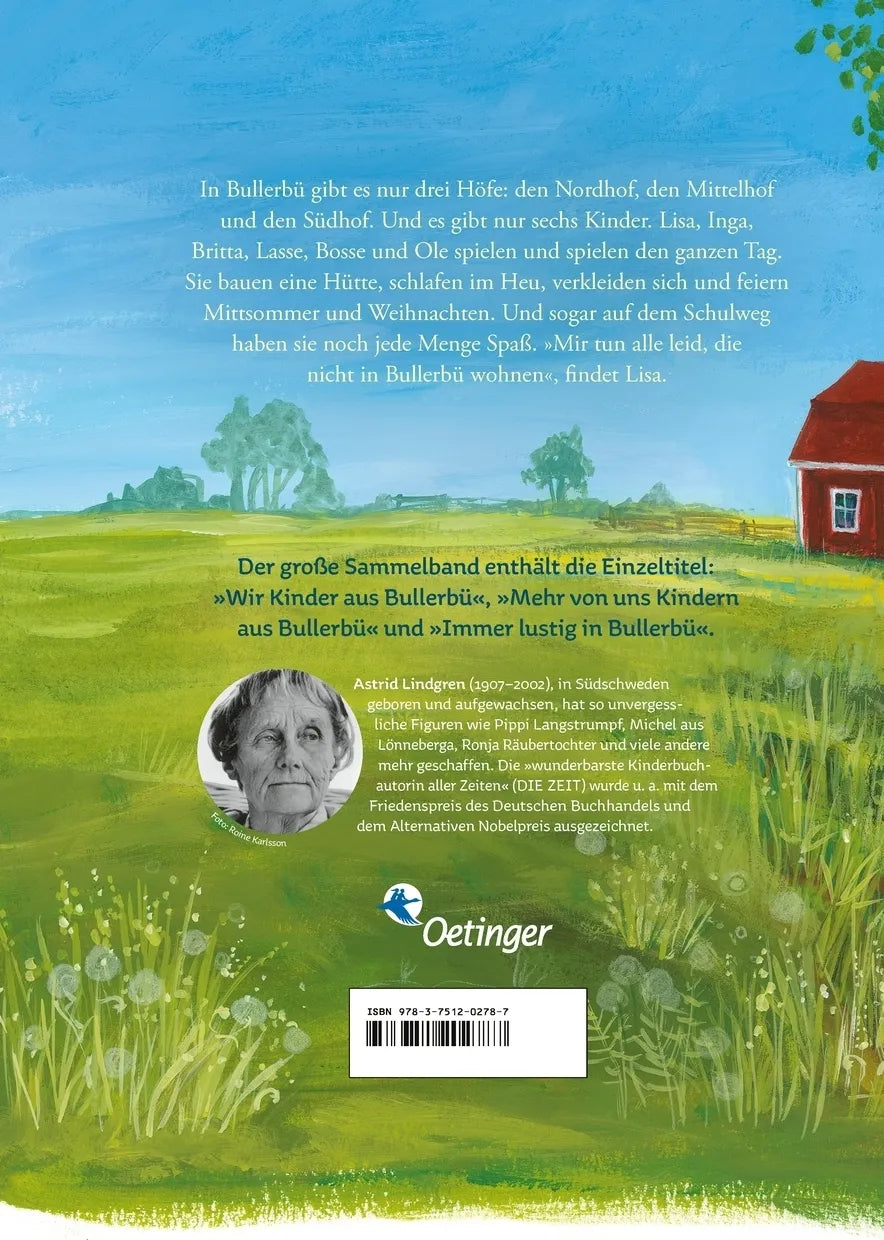 Rückseite: Wir Kinder aus Bullerbü. Alle Abenteuer in einem Band (Hardcover)