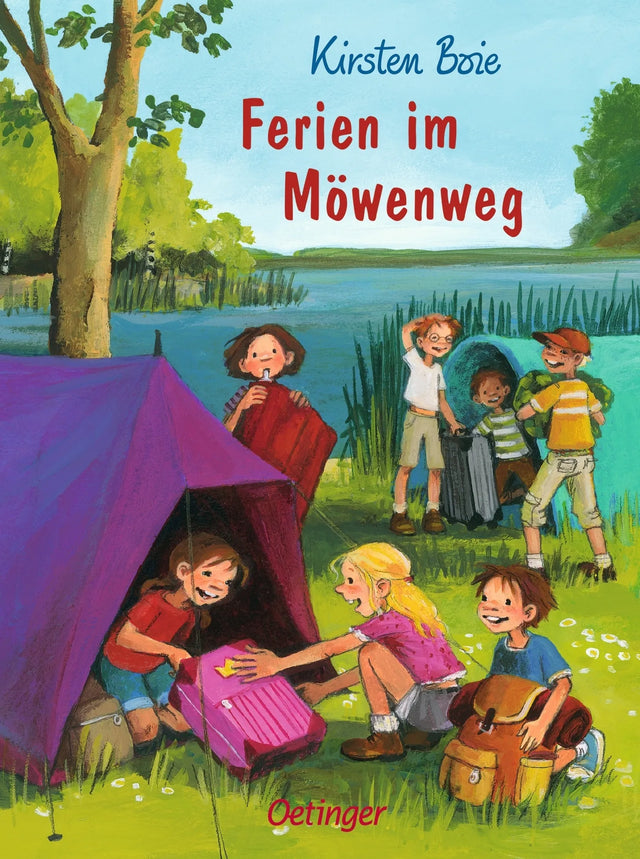 Buchcover von 'Wir Kinder aus dem Möwenweg 8. Ferien im Möwenweg' - Gebundene Ausgabe von Kirsten Boie