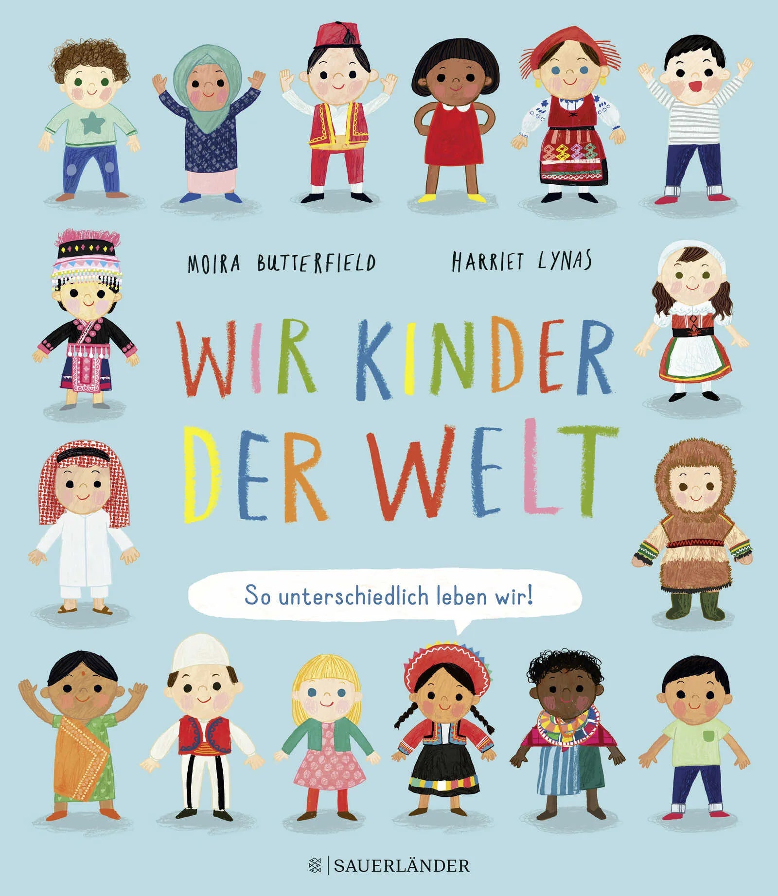 Buchcover von 'Wir Kinder der Welt' - Gebundene Ausgabe von Moira Butterfield