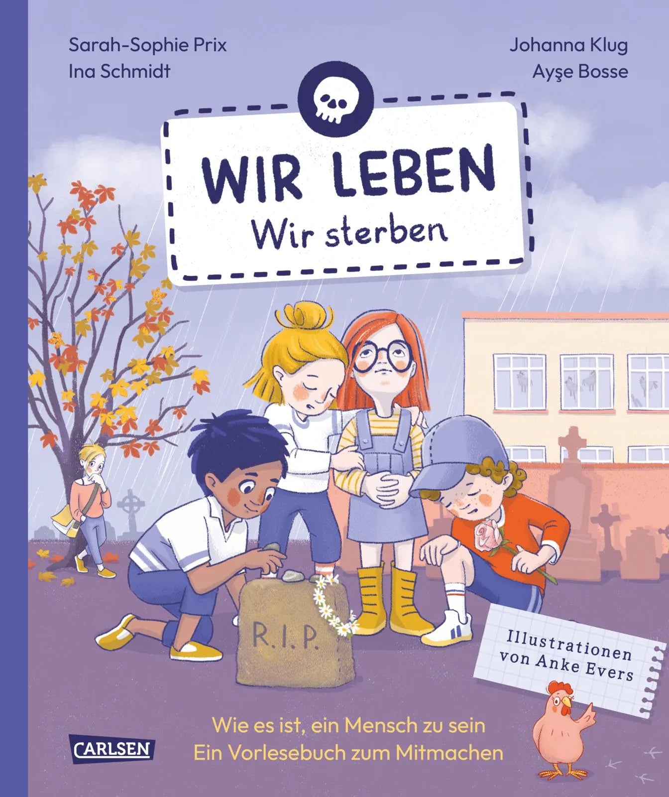 Buchcover von 'Wir leben – wir sterben' - Gebundene Ausgabe von Ina Schmidt