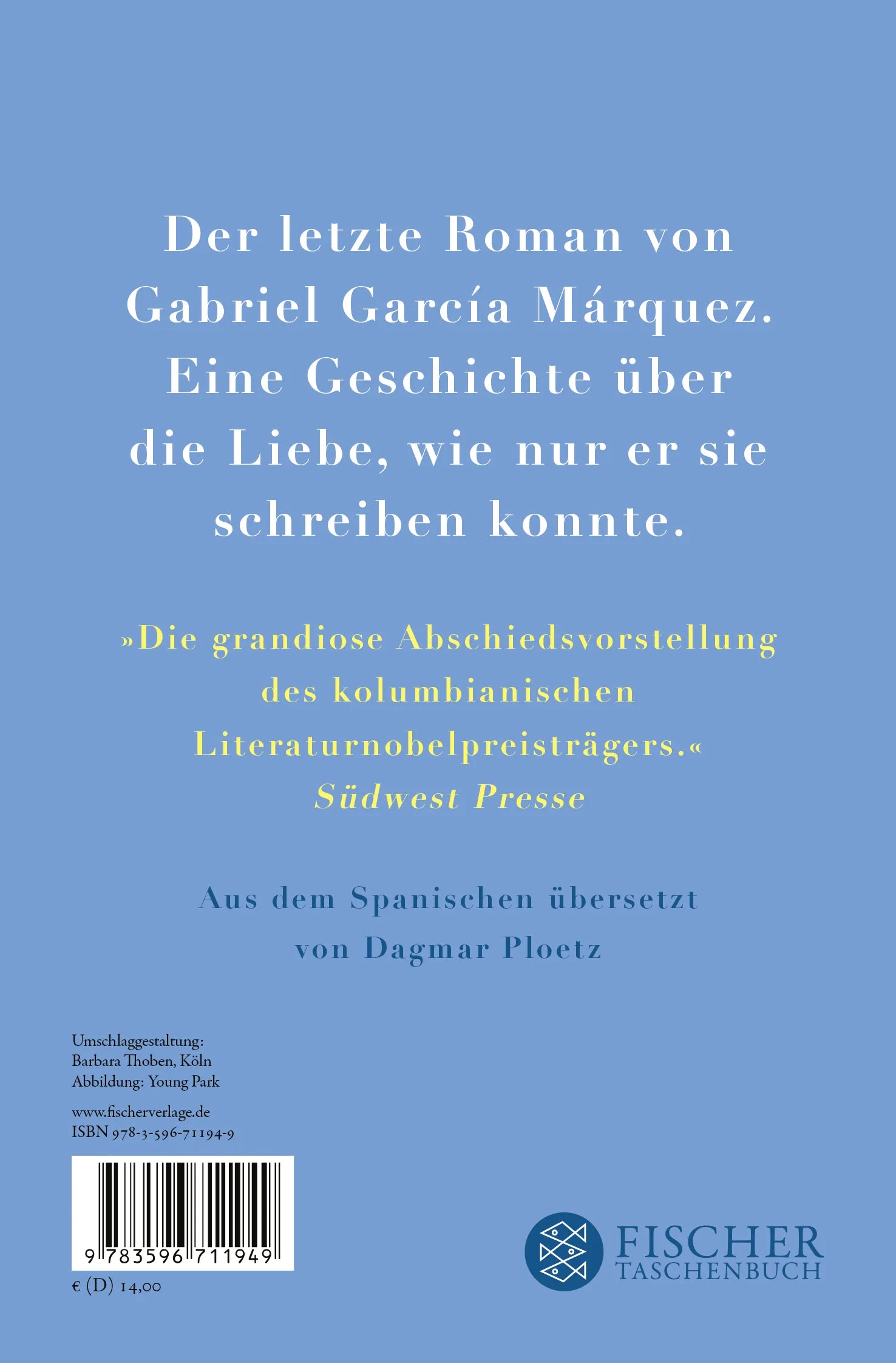 Buchrückseite von 'Wir sehen uns im August' mit Klappentext - Taschenbuch