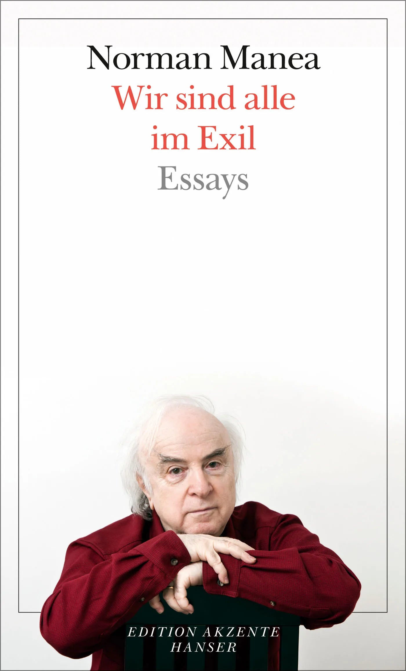 Buchcover von 'Wir sind alle im Exil' - Paperback von Norman Manea