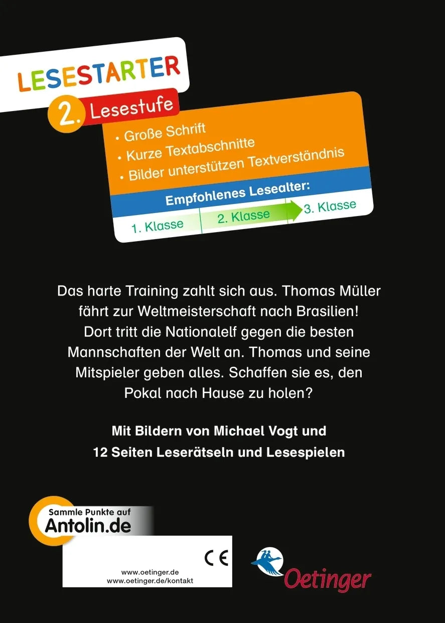 Buchrückseite von 'Wir sind Weltmeister' mit Klappentext - Gebundene Ausgabe
