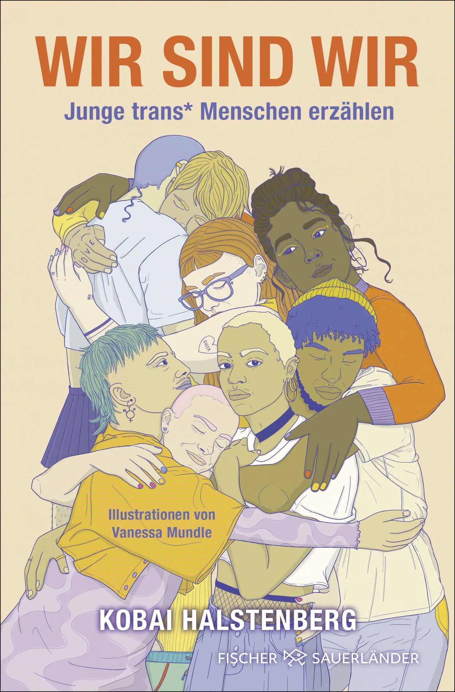 Buchcover von 'Wir sind wir' - Taschenbuch von Kobai Halstenberg