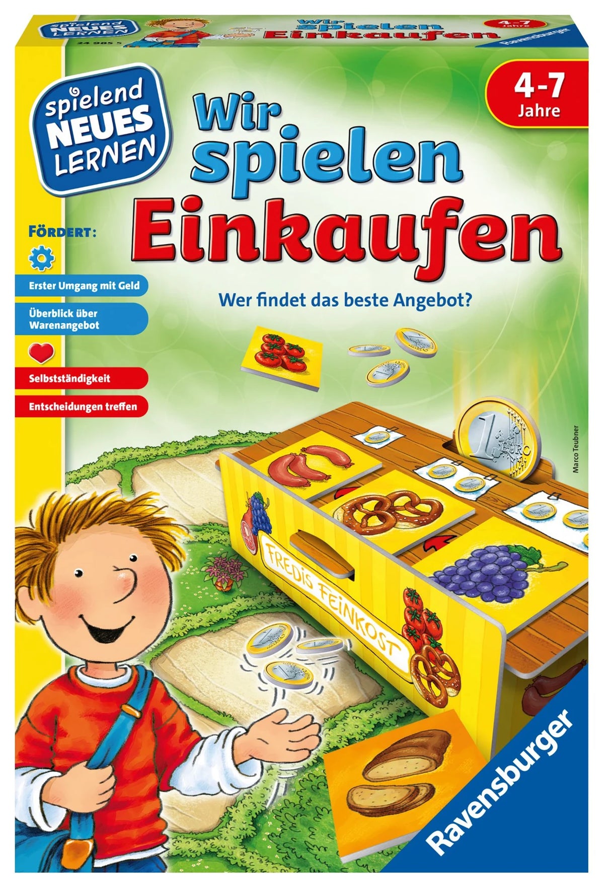 Kinderspiel: Wir spielen Einkaufen - Kinderspiel ab 4 Jahre