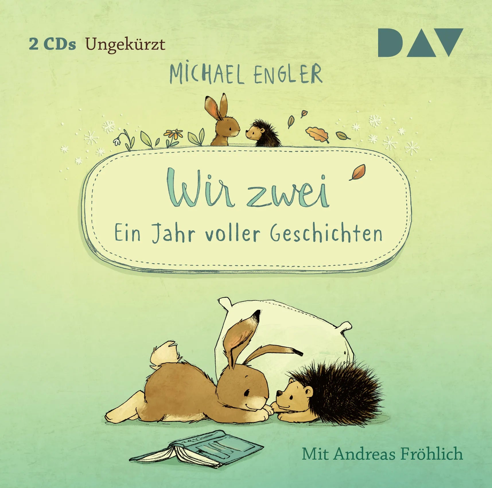 Buchcover von 'Wir zwei – Ein Jahr voller Geschichten' - Hörbuch (CD) von Michael Engler