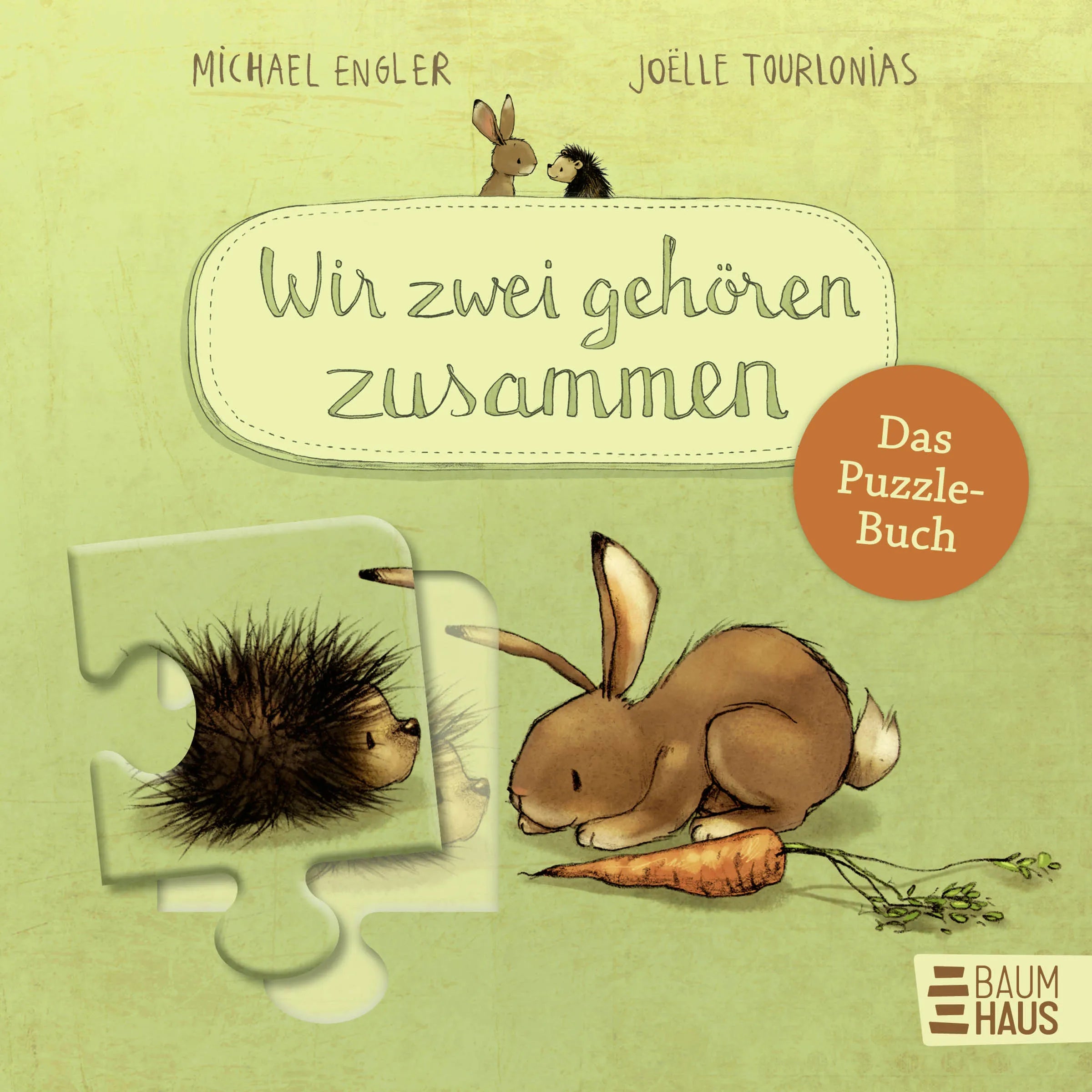 Buchcover von 'Wir zwei gehören zusammen - Das Puzzle-Buch' - Gebundene Ausgabe von Michael Engler