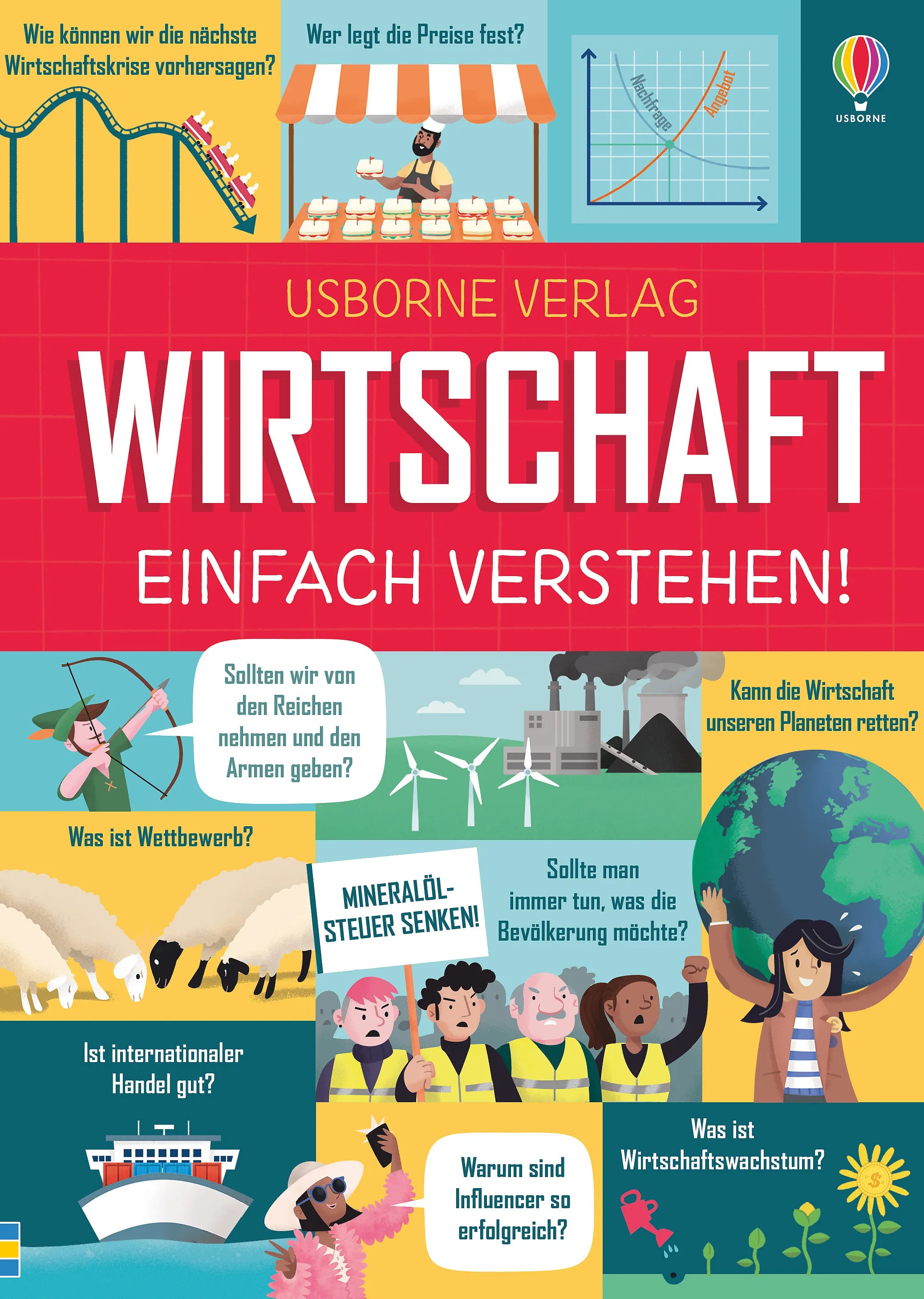 Buchcover von 'Wirtschaft - einfach verstehen!' - Gebundene Ausgabe von Andrew Prentice