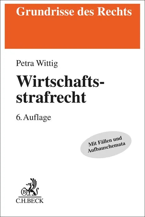 Buchcover von 'Wirtschaftsstrafrecht' - Taschenbuch von Petra Wittig