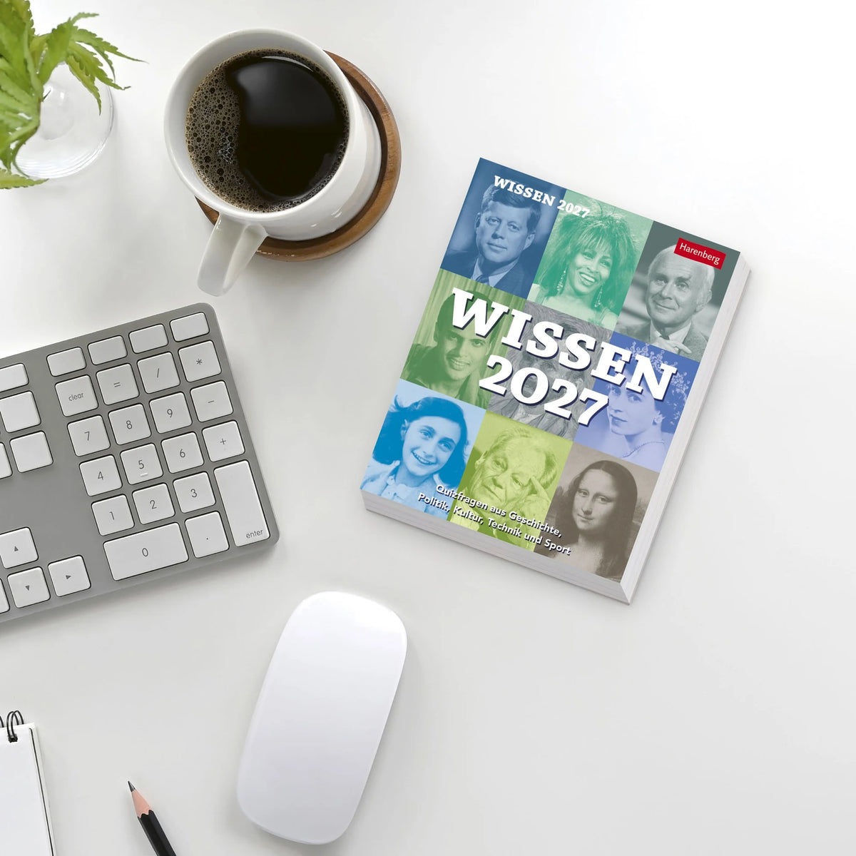 Wissen Tagesabreißkalender 2027 - Quizfragen aus Geschichte, Politik, Kultur, Technik und Sport – Ansicht