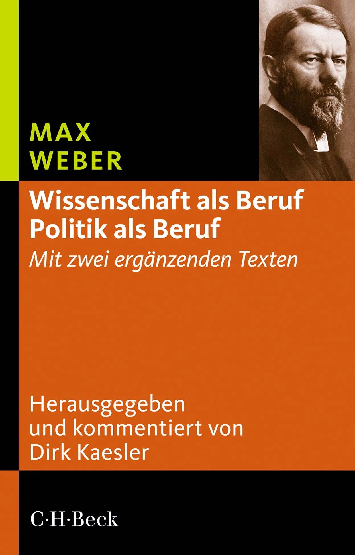 Cover: Wissenschaft als Beruf - Politik als Beruf (Taschenbuch) von Max Weber