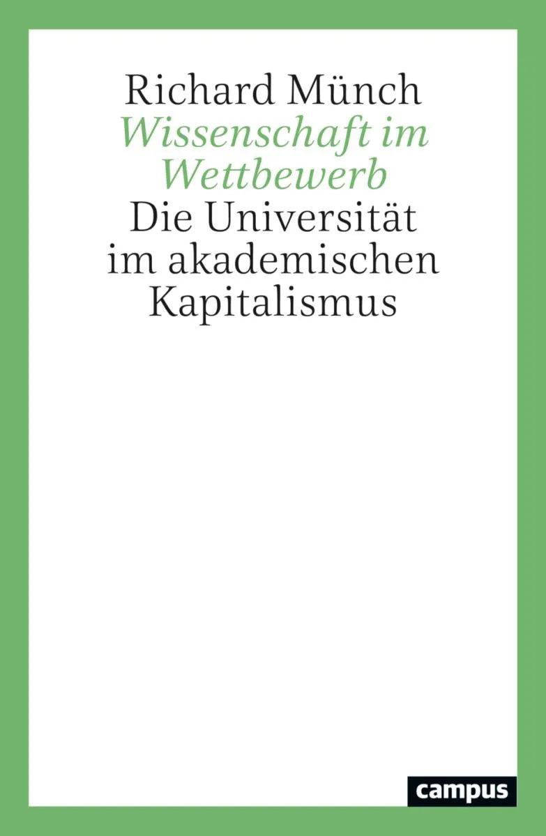 Cover: Wissenschaft im Wettbewerb (E-Book) von Richard Münch