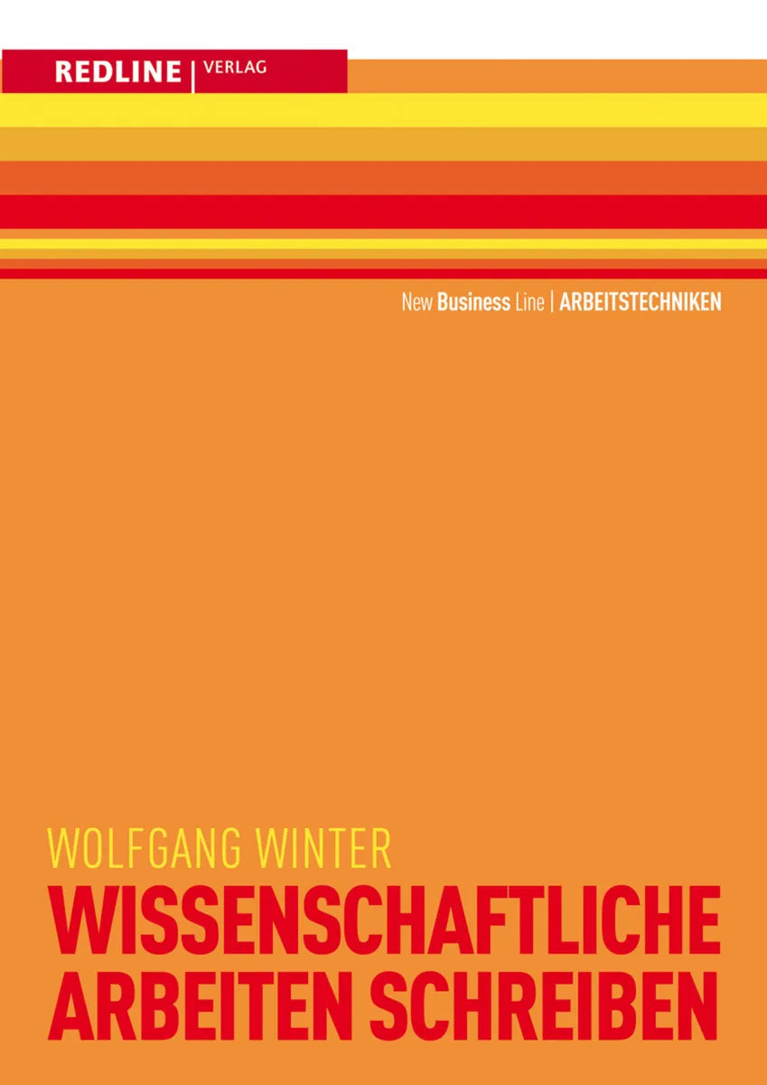 Buchcover von 'Wissenschaftliche Arbeiten schreiben' - Taschenbuch von Wolfgang Winter