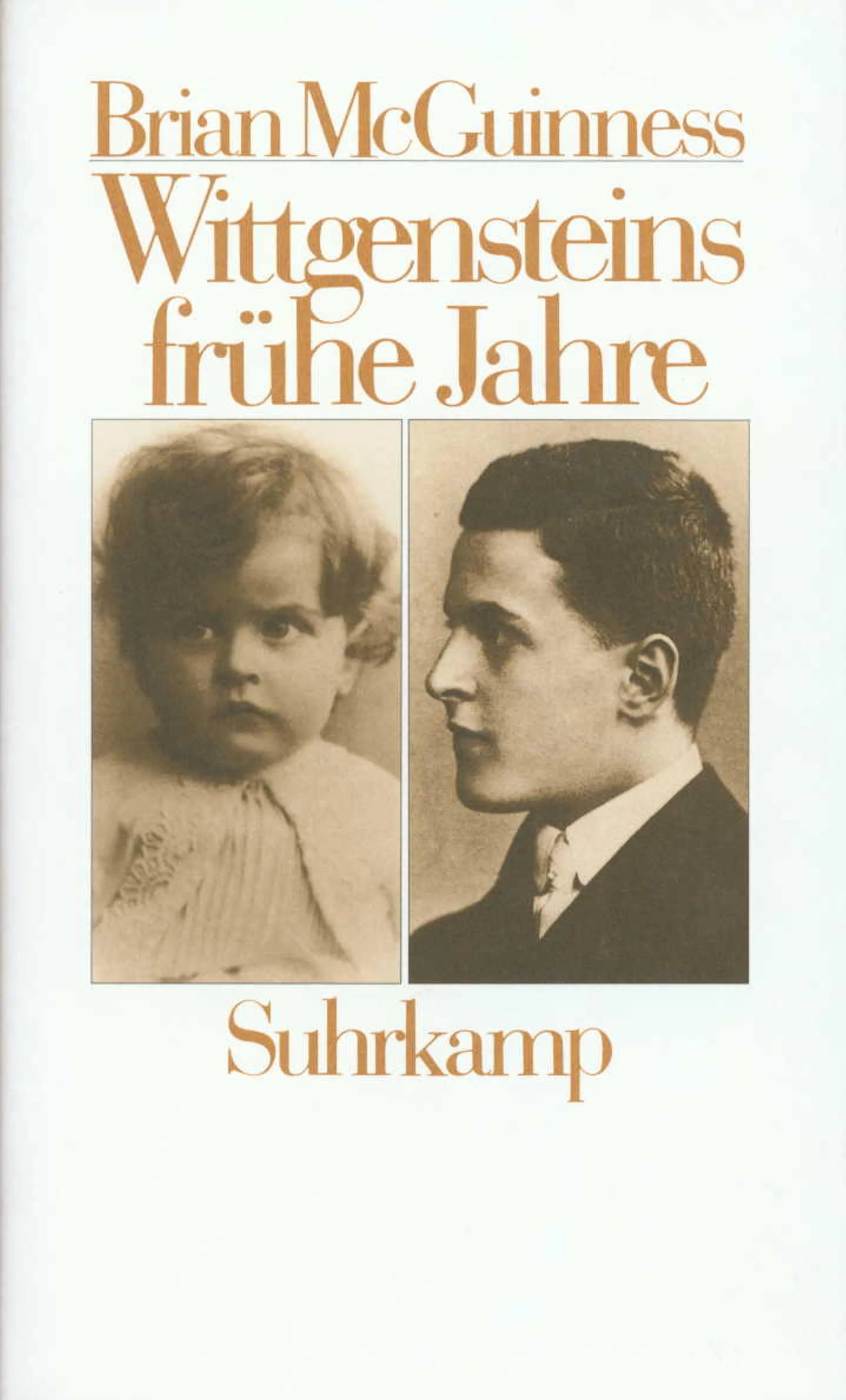 Buchcover von 'Wittgensteins frühe Jahre' - Gebundene Ausgabe von Brian F. McGuinness