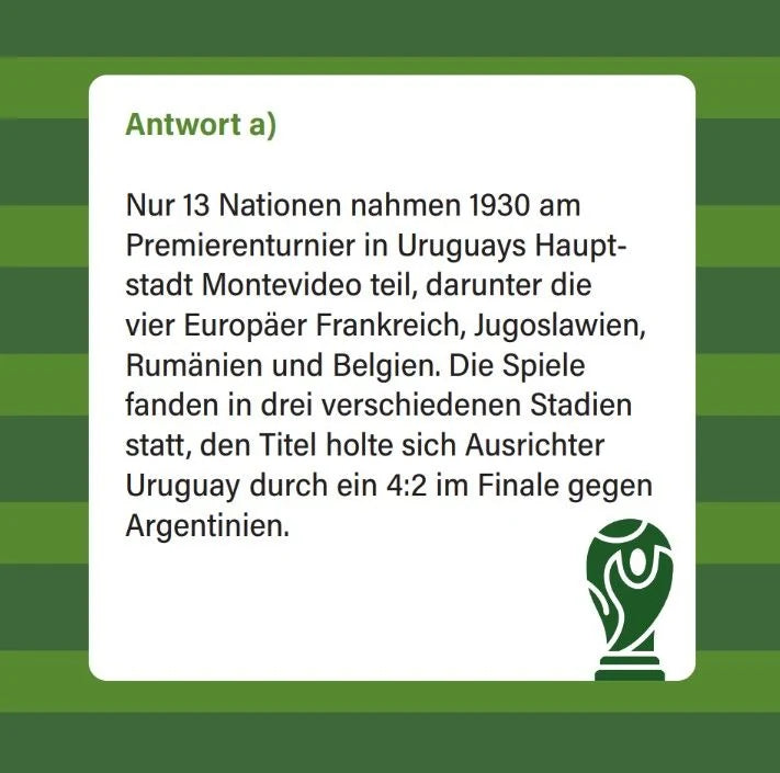 WM-Quiz – Ansicht