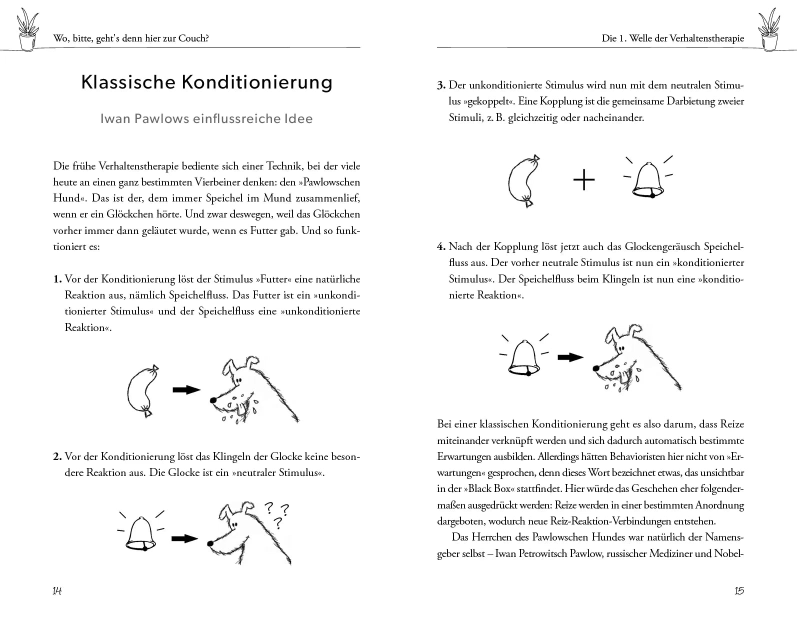 Innenansicht von 'Wo, bitte, geht's denn hier zur Couch? Verhaltenstherapie einfach erklärt' - Taschenbuch
