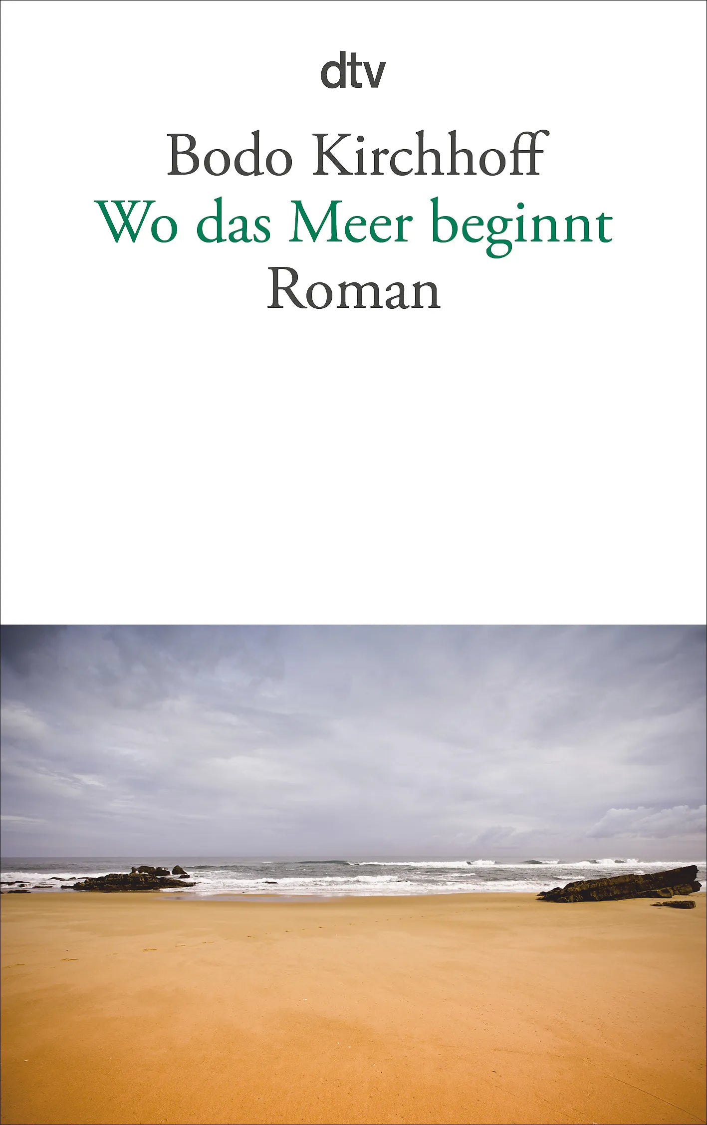 Buchcover von 'Wo das Meer beginnt' - Taschenbuch von Bodo Kirchhoff