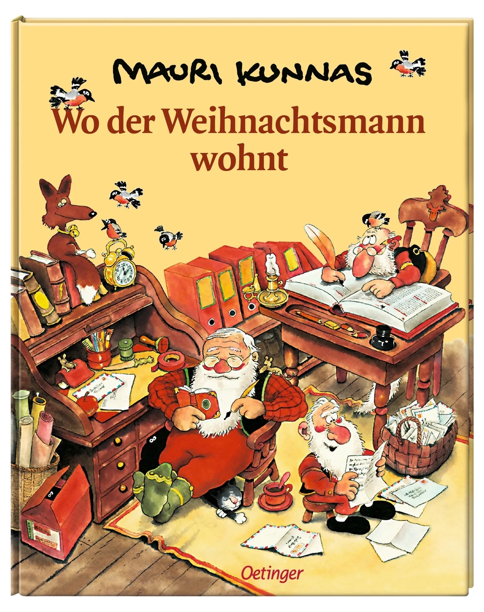 Produktansicht: Wo der Weihnachtsmann wohnt (Gebundene Ausgabe)