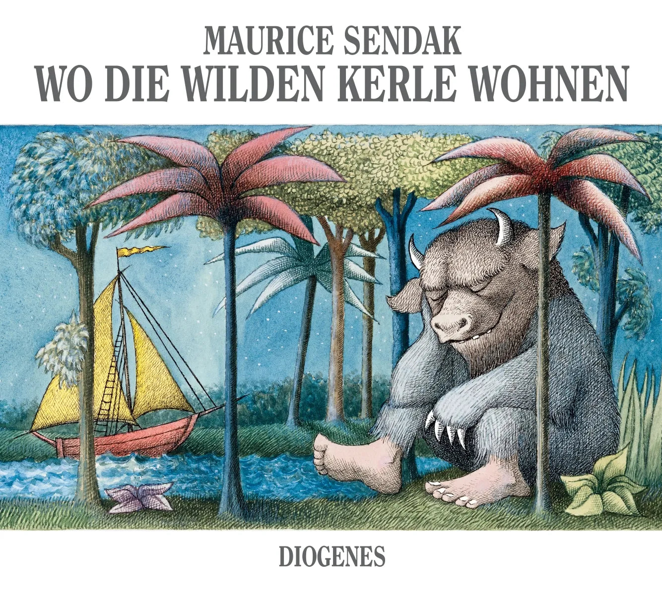 Buchcover von 'Wo die wilden Kerle wohnen' - Gebundene Ausgabe von Maurice Sendak