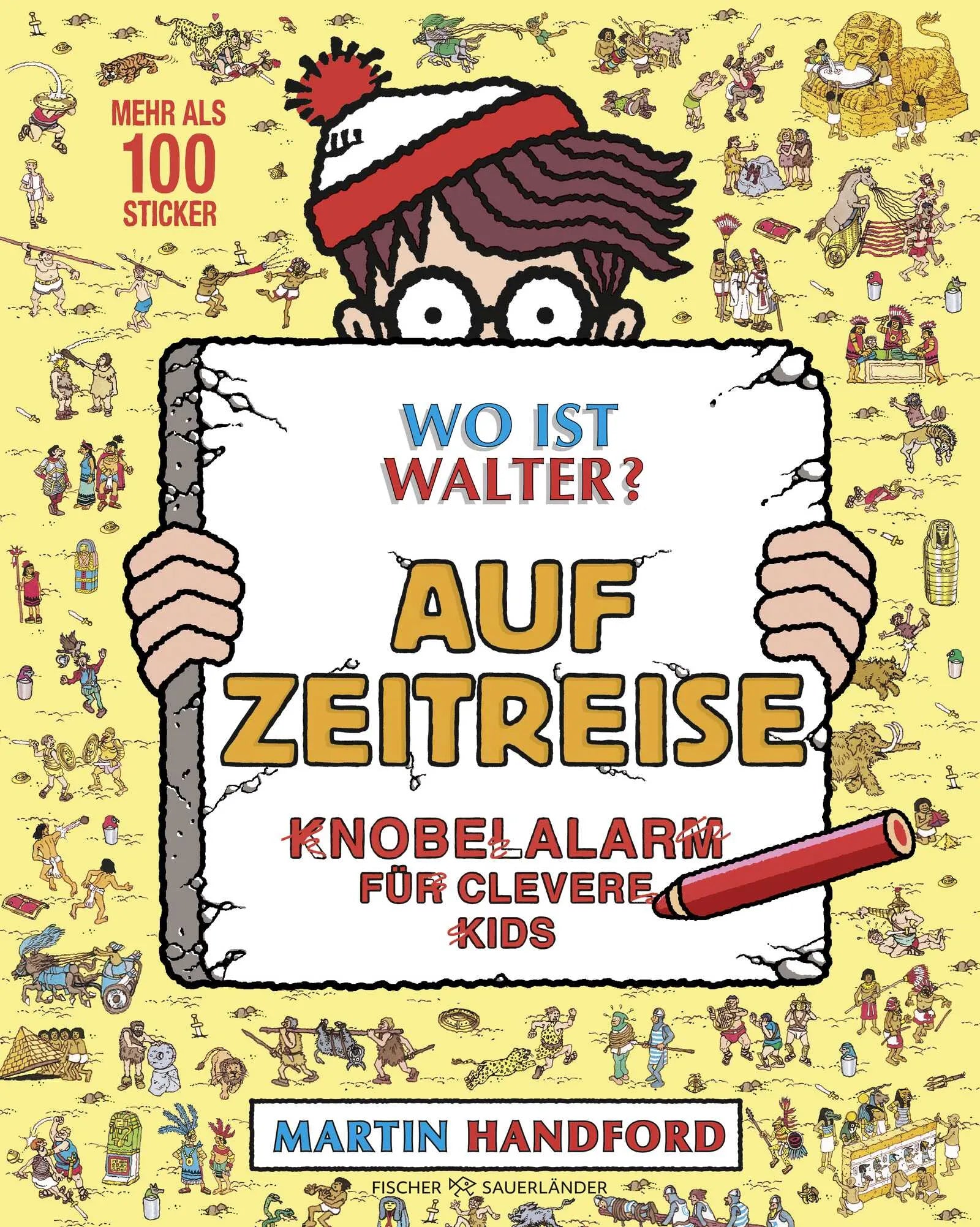 Buchcover von 'Wo ist Walter? Auf Zeitreise' - Taschenbuch von Martin Handford