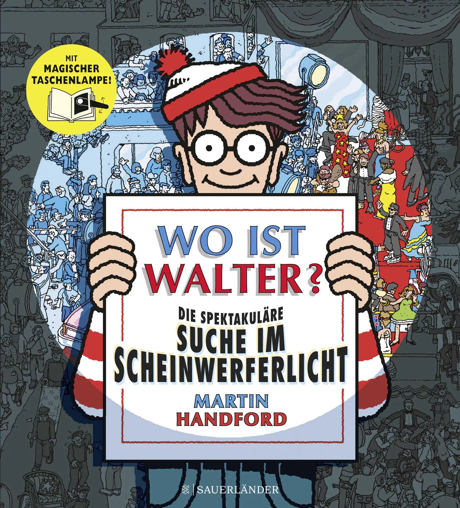 Buchcover von 'Wo ist Walter? Die spektakuläre Suche im Scheinwerferlicht' - Gebundene Ausgabe von Martin Handford
