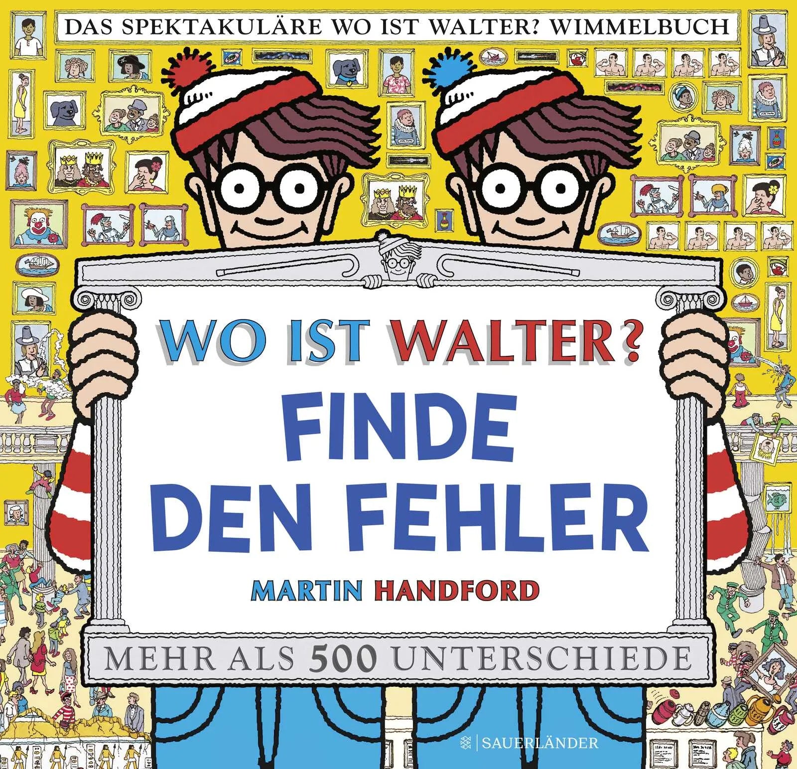 Buchcover von 'Wo ist Walter? Finde den Fehler' - Gebundene Ausgabe von Martin Handford