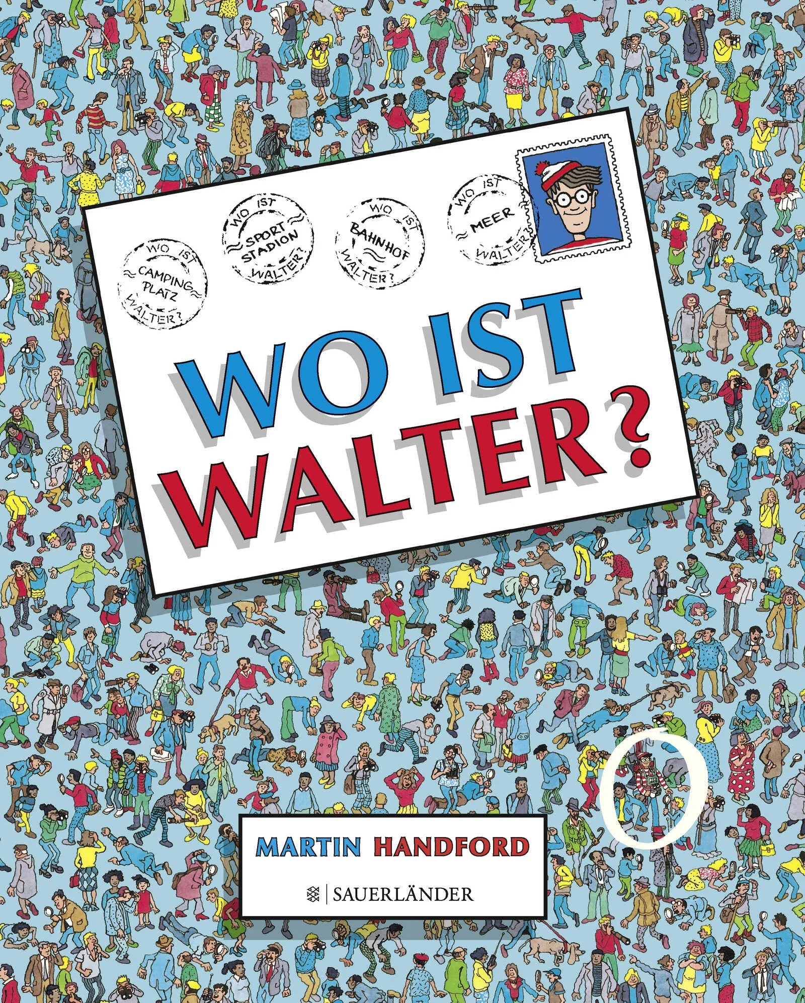 Buchcover von 'Wo ist Walter?' - Gebundene Ausgabe von Martin Handford