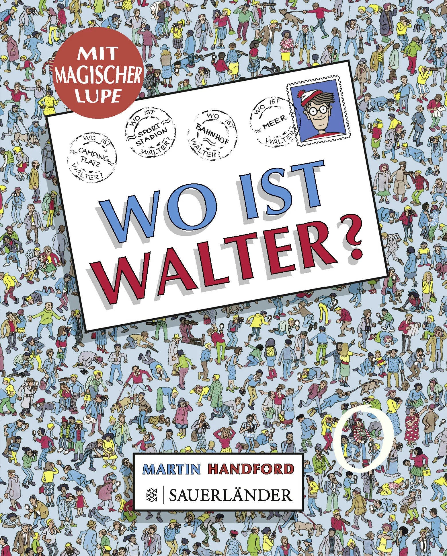 Buchcover von 'Wo ist Walter?' - Gebundene Ausgabe von Martin Handford