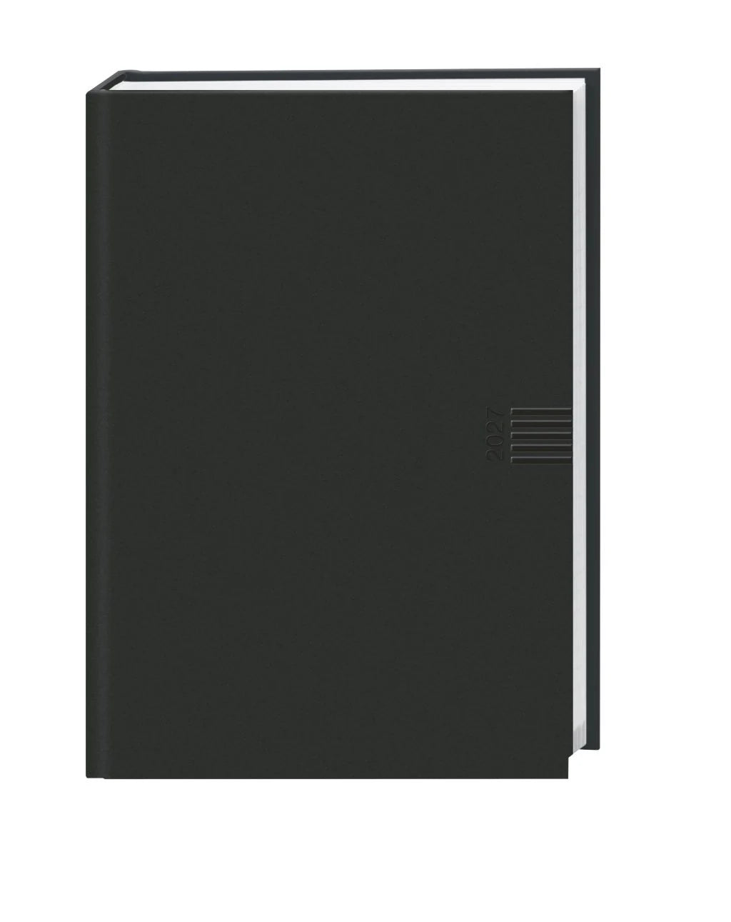 Taschenkalender: Wochen-Cheftimer A5, schwarz 2027