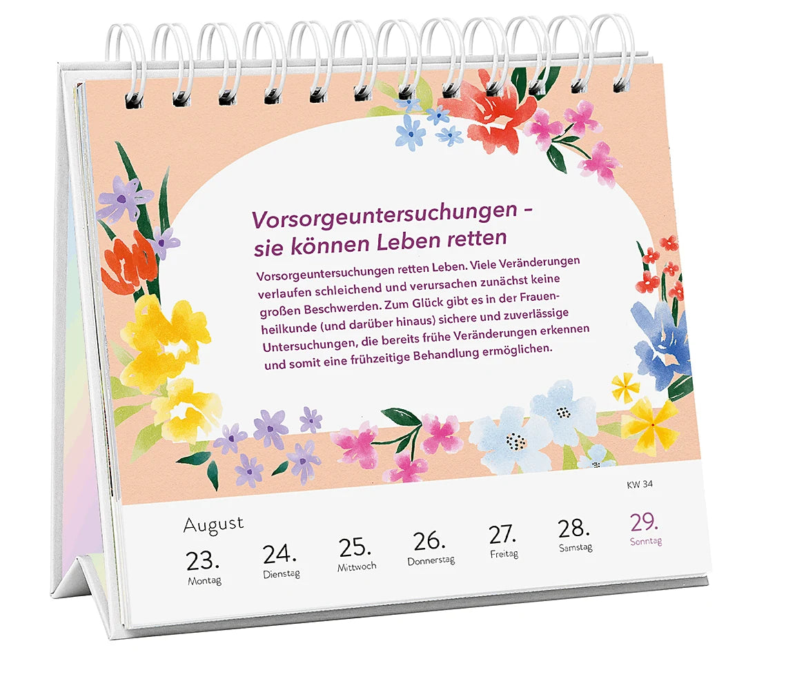 Wochenkalender 2027: Heal and shine – Ansicht