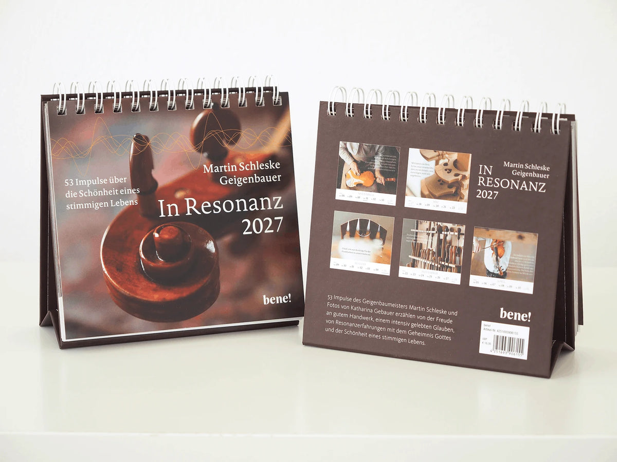 Wochenkalender 2027: In Resonanz – Ansicht