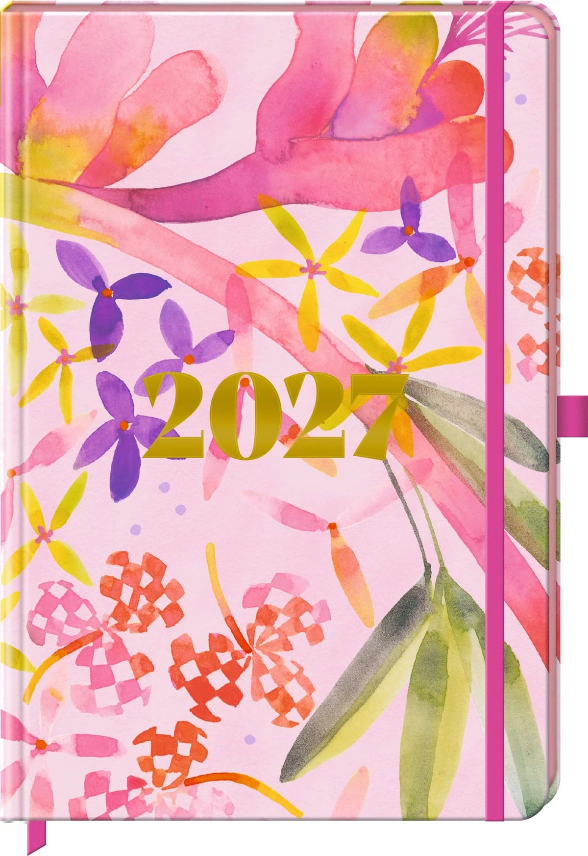 Taschenkalender: Wochenkalender 2027 - Pink