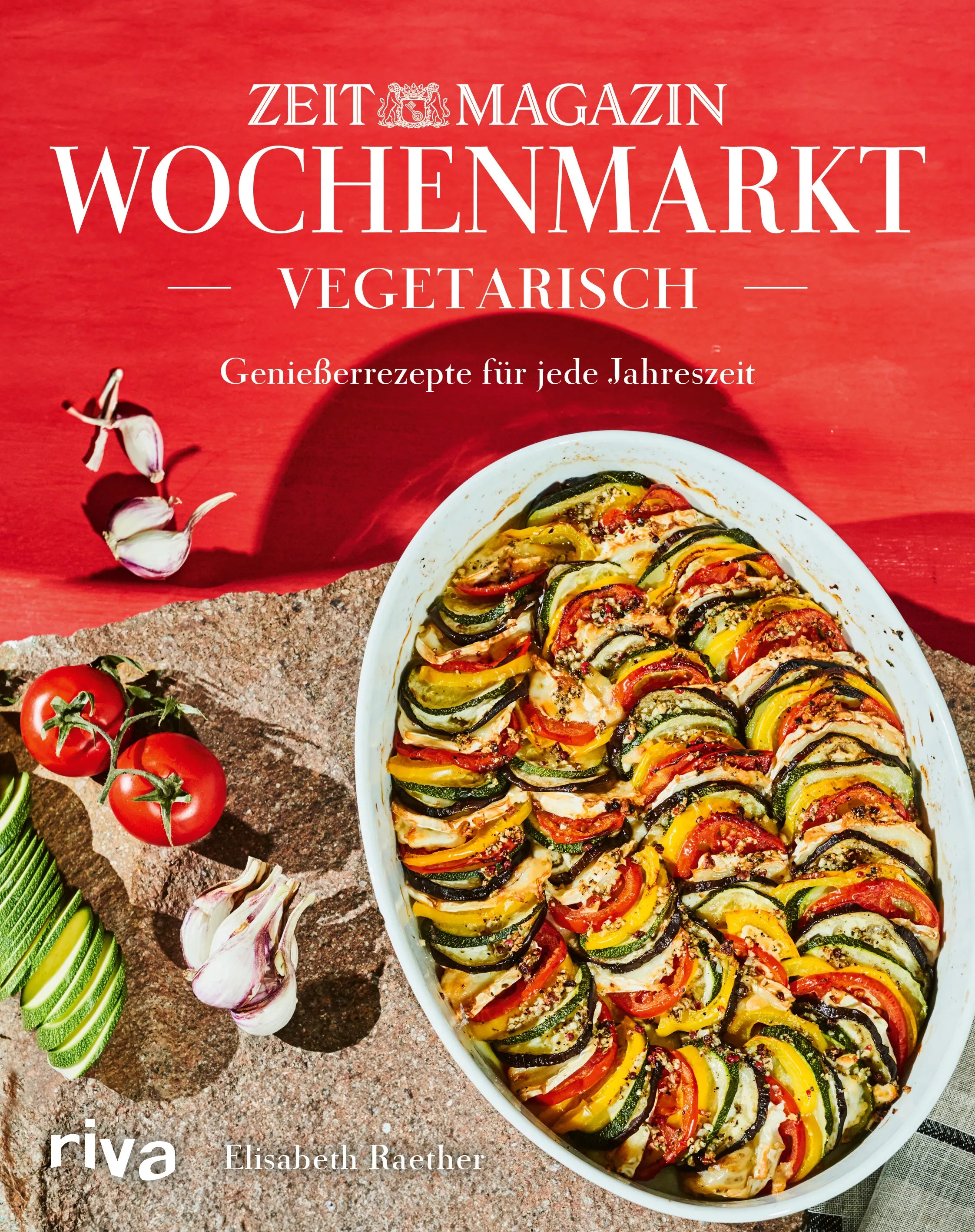 Buchcover von 'Wochenmarkt. Vegetarisch' - Gebundene Ausgabe von Elisabeth Raether