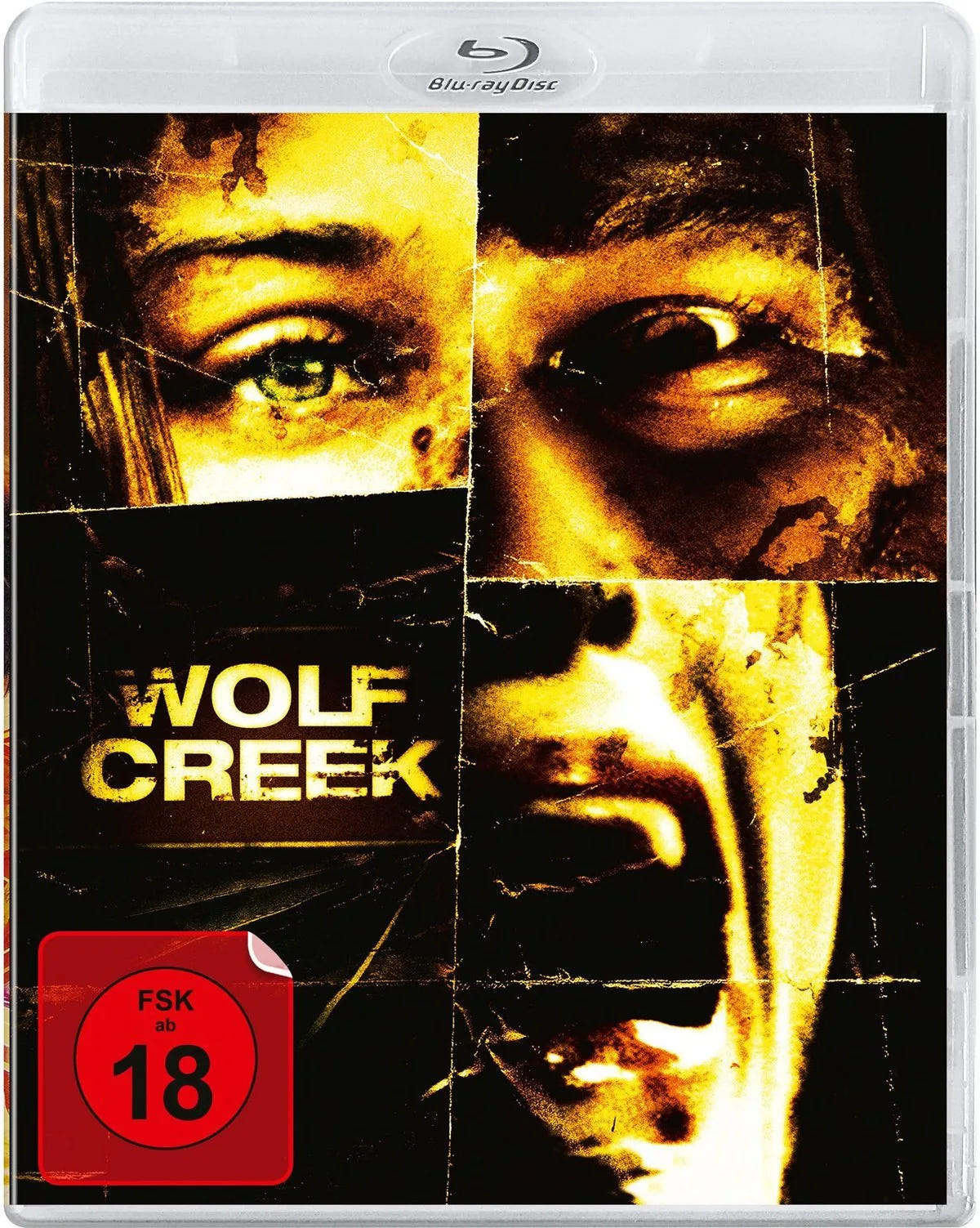 Blu-ray-Cover: Wolf Creek. Regie: Greg McLean