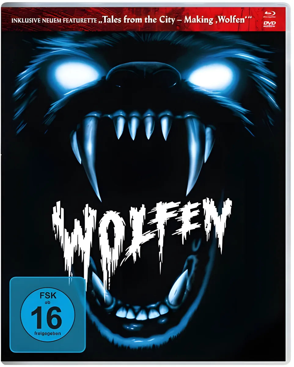 Blu-ray-Cover: Wolfen - Fullsleeve Edition. Regie: Michael Wadleigh