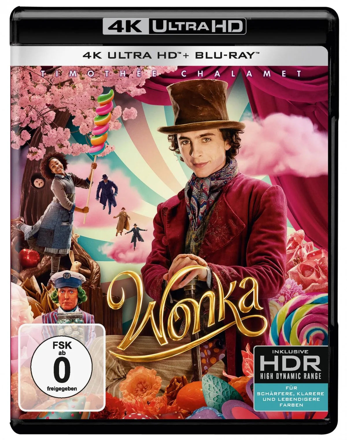 Wonka - Blu-ray 4K Ultra HD