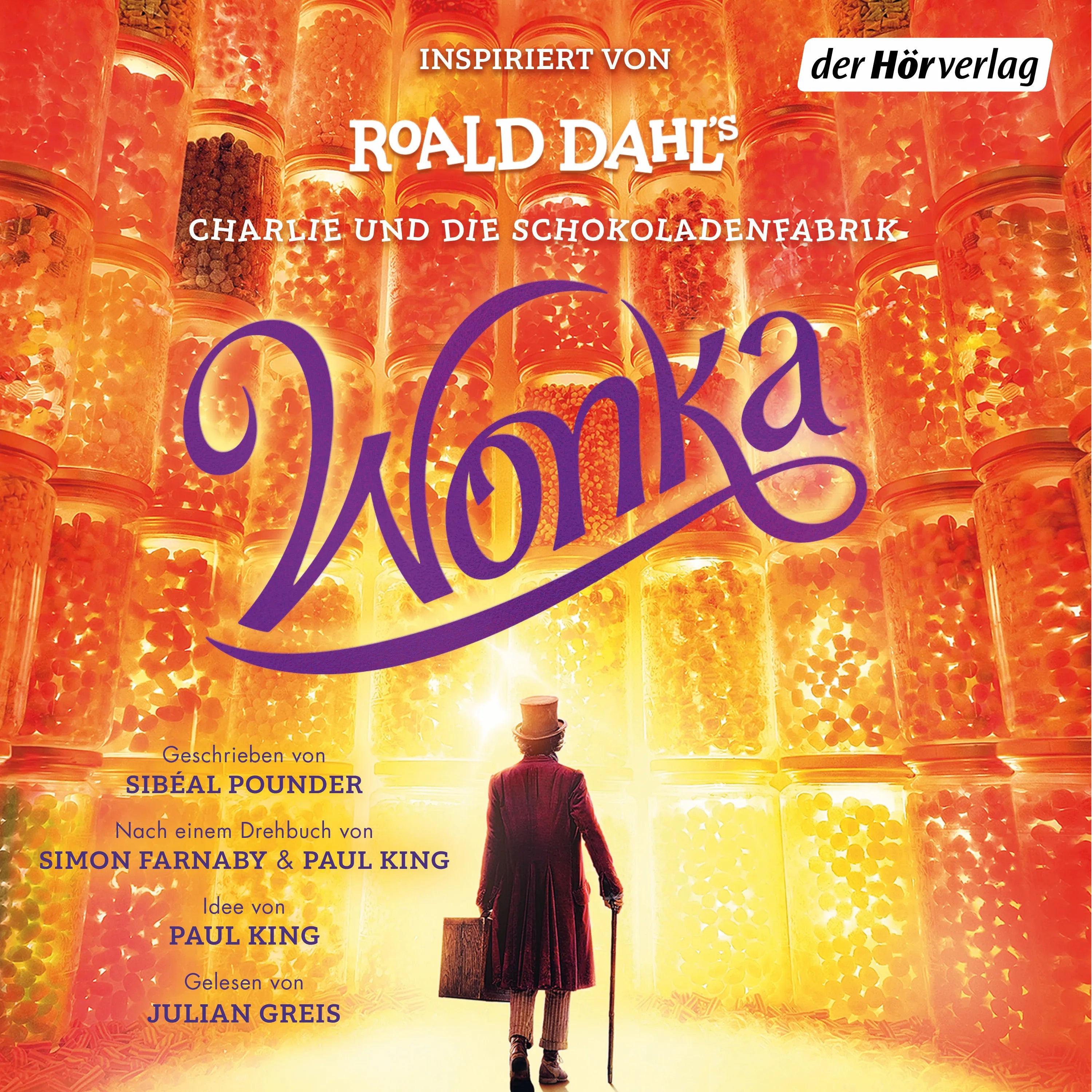 Cover: Wonka - Das Hörbuch zum Film (Hörbuch Download) von Roald Dahl