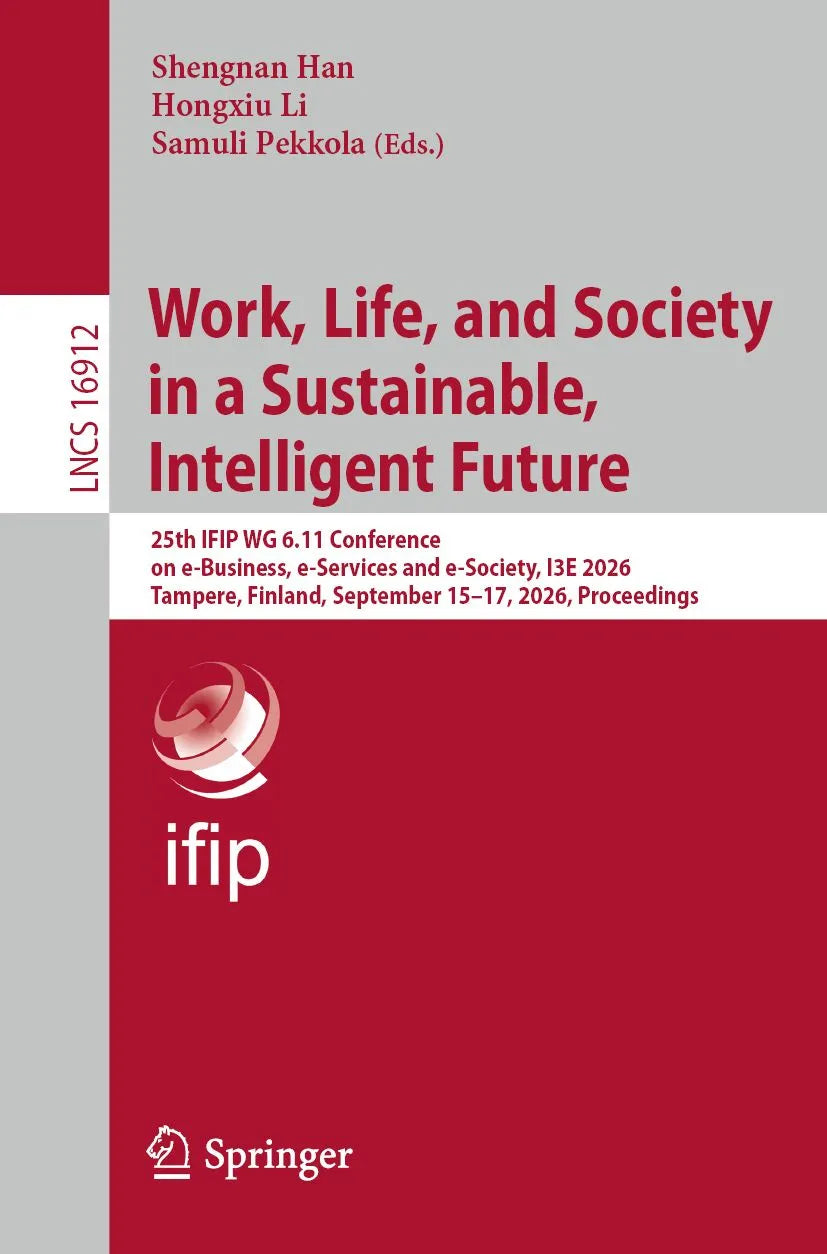 Cover: Work, Life, and Society in a Sustainable, Intelligent Future (E-Book) von Shengnan Han