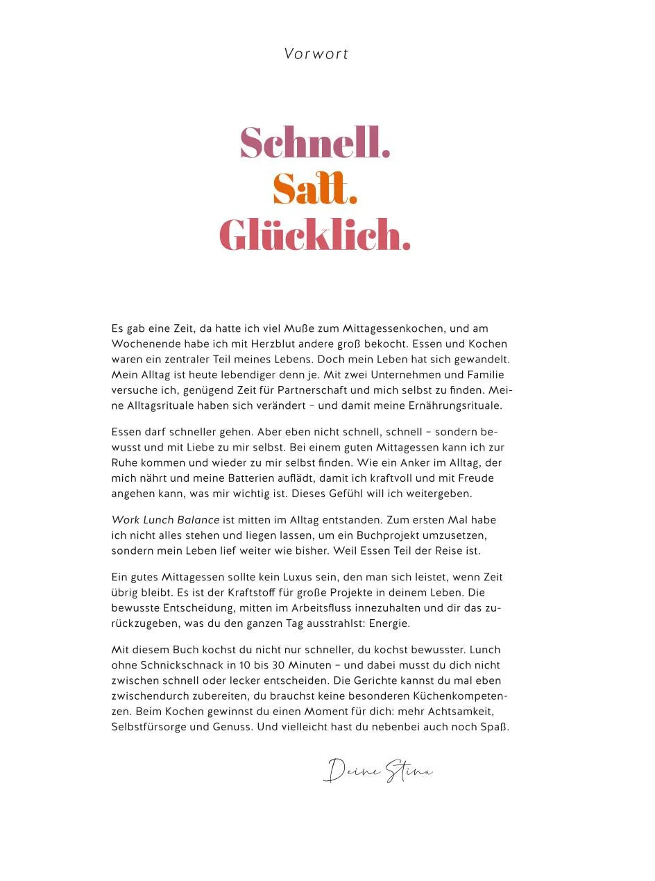 Detailansicht: Work-Lunch-Balance (Hardcover)