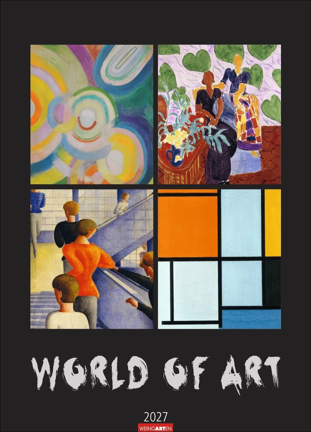 Wandkalender: World of Art Kalender 2027