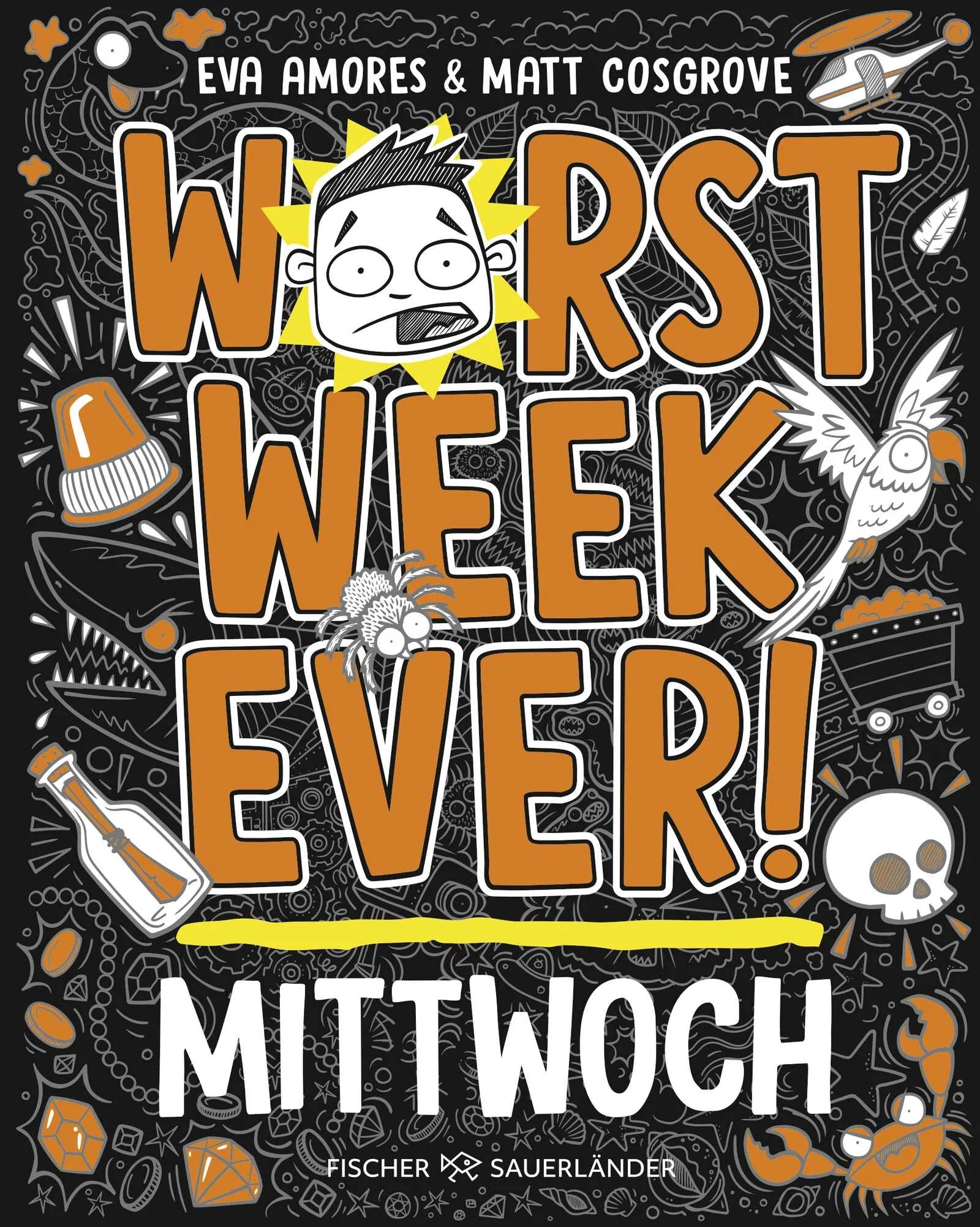 Buchcover von 'Worst Week Ever – Mittwoch' - Gebundene Ausgabe von Matt Cosgrove