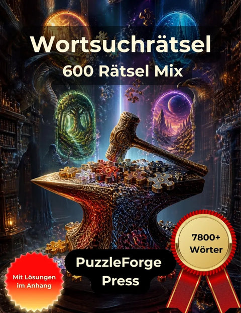 Wortsuchrätsel - 600 Rätsel Mix