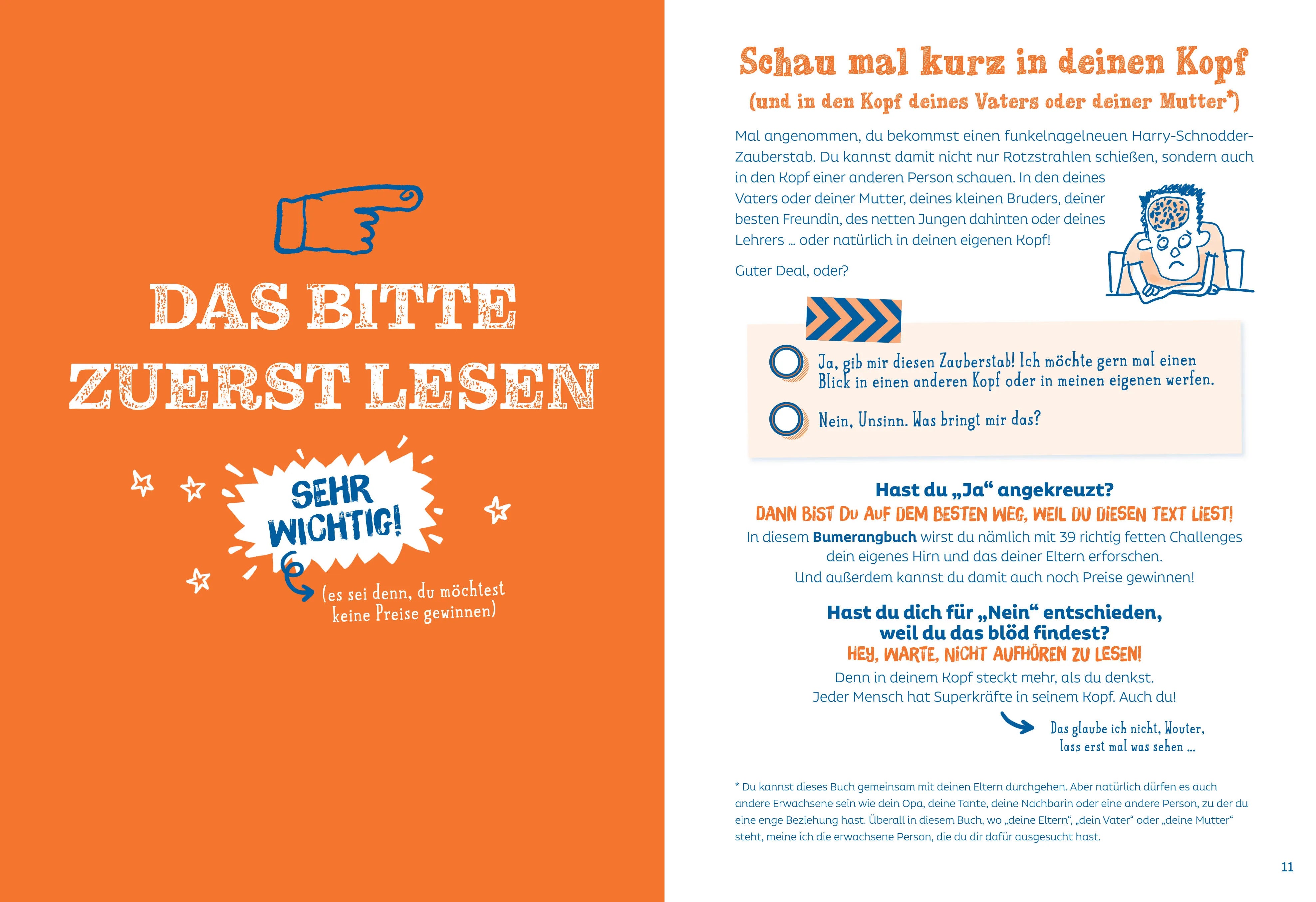 Produktansicht: Das Bumerangbuch - Stärke deine mentalen Superkräfte! (Gebundene Ausgabe)