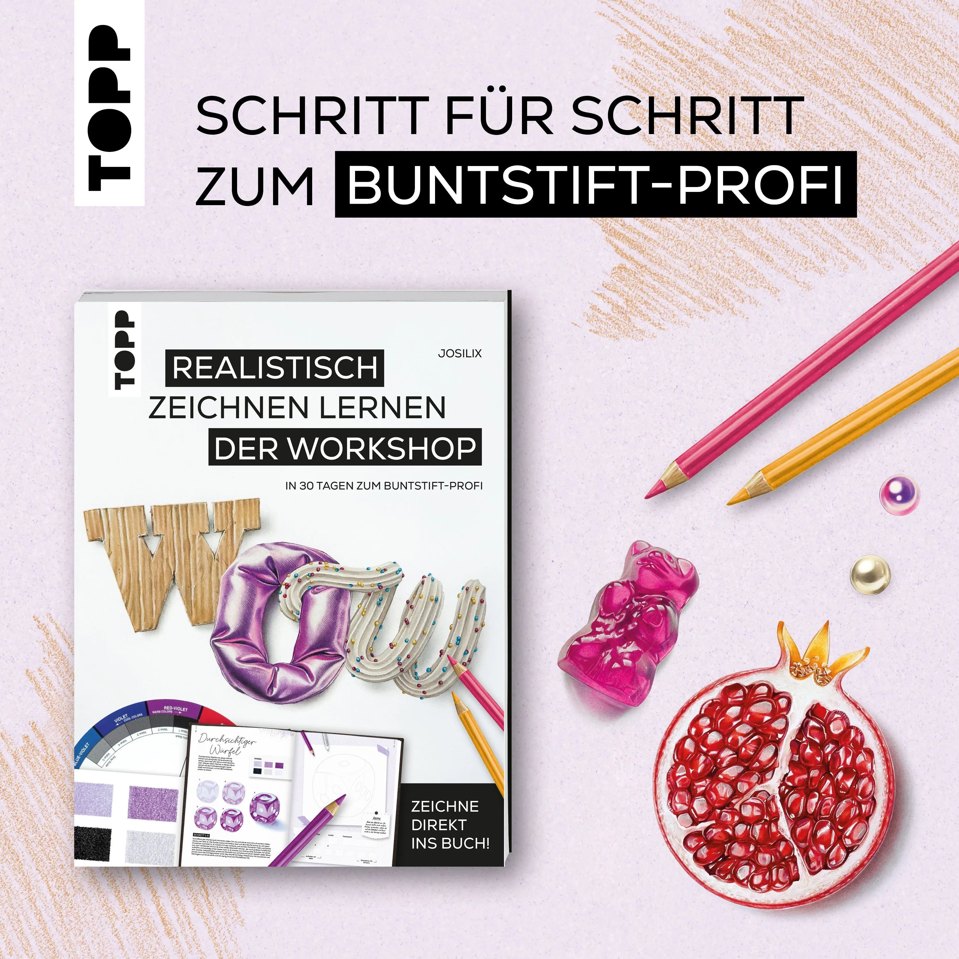 Detailansicht: WOW! Realistisch zeichnen lernen - der Workshop (Taschenbuch)