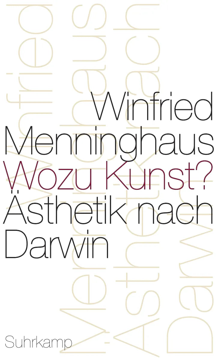 Buchcover von 'Wozu Kunst?' - Gebundene Ausgabe von Winfried Menninghaus